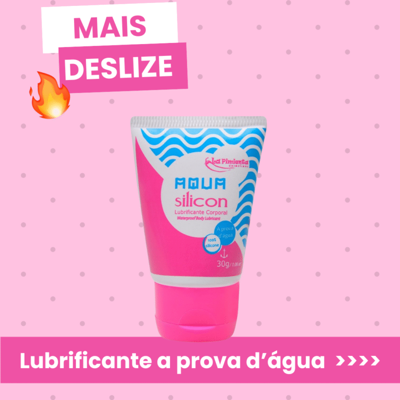 lubrificante de silicone aqua silicon 30g