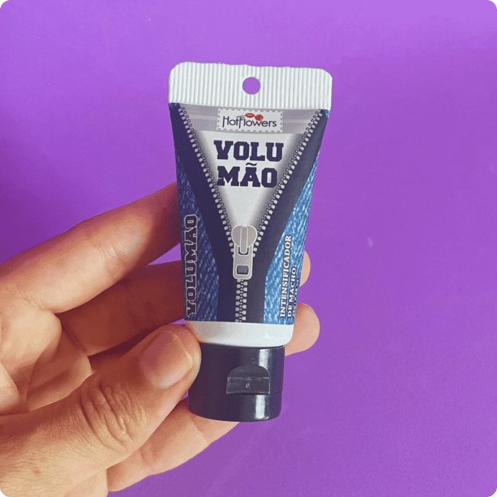 volumão intensificador de macho 25g gel masculino