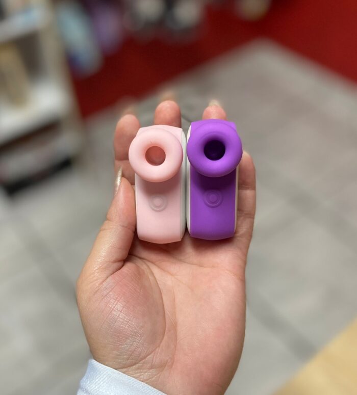 dedeira com pulsação lizy recarregável roxo