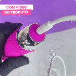vibrador varinha mágica com 20 modos de vibração recarregável