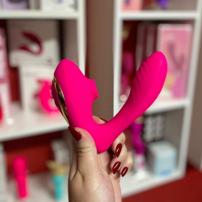 vibrador com sugador mary