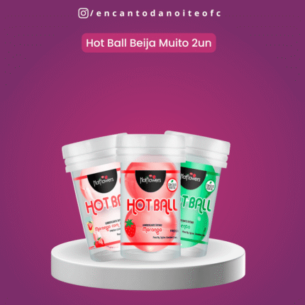 bolinha hot ball beija muito 2un