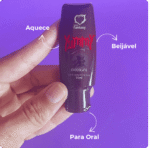 yummy gel térmico beijável yummy chocolate