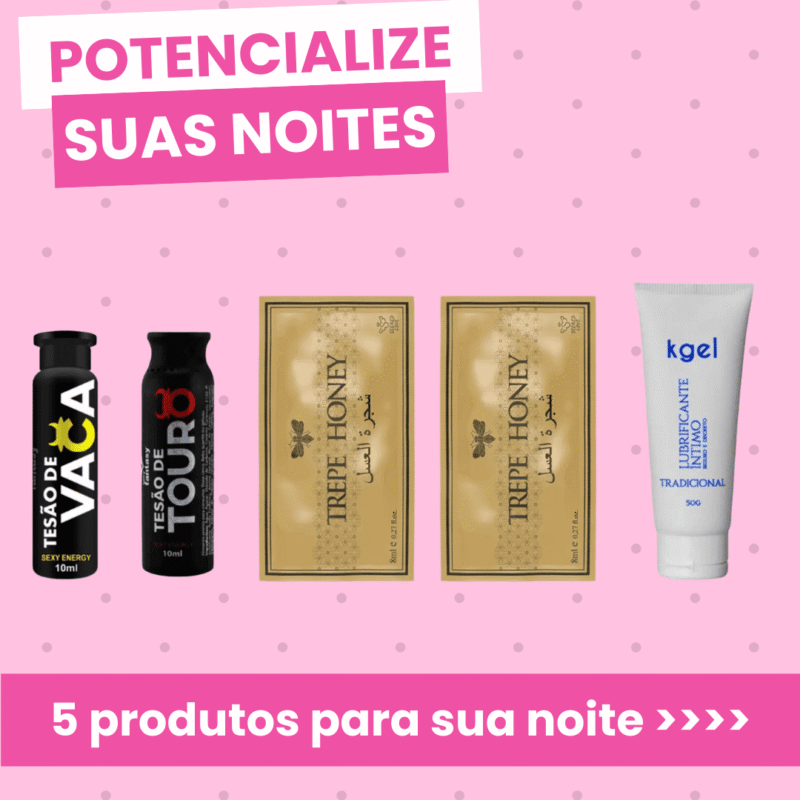 kit sexshop 2x melzinho do amor + tesão de vaca + tesão de touro + lubrificante neutro