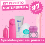 kit sexshop vibrador ponto g + vibrador capsula + lubrificante neutro + masturbador egg + anel peniano