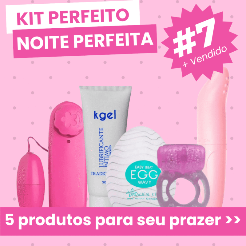 kit sexshop vibrador ponto g + vibrador capsula + lubrificante neutro + masturbador egg + anel peniano