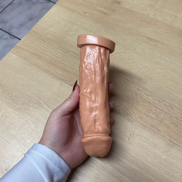 pênis prótese realistica 18 x 5cm maciço