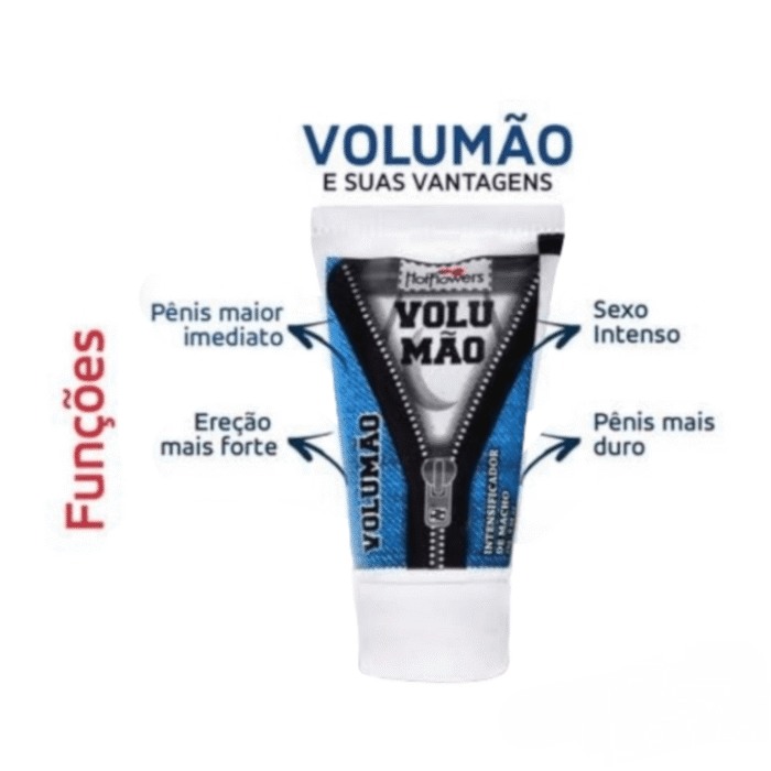 volumão intensificador de macho 25g gel masculino