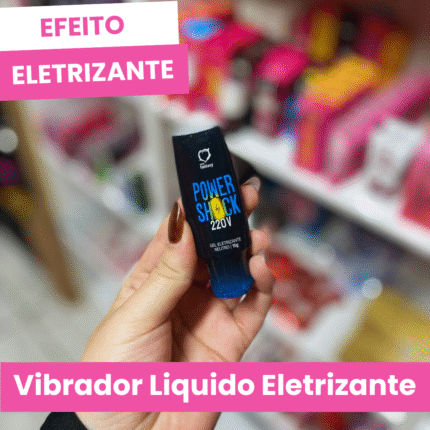 excitante gel eletrizante power shock 220v
