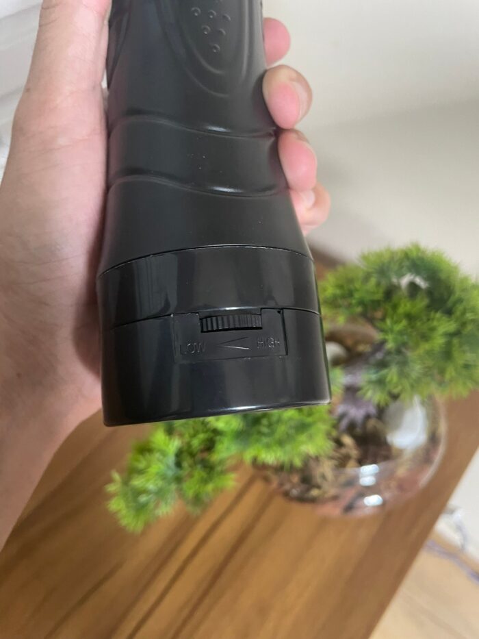 masturbador vagina com vibração formato lanterna