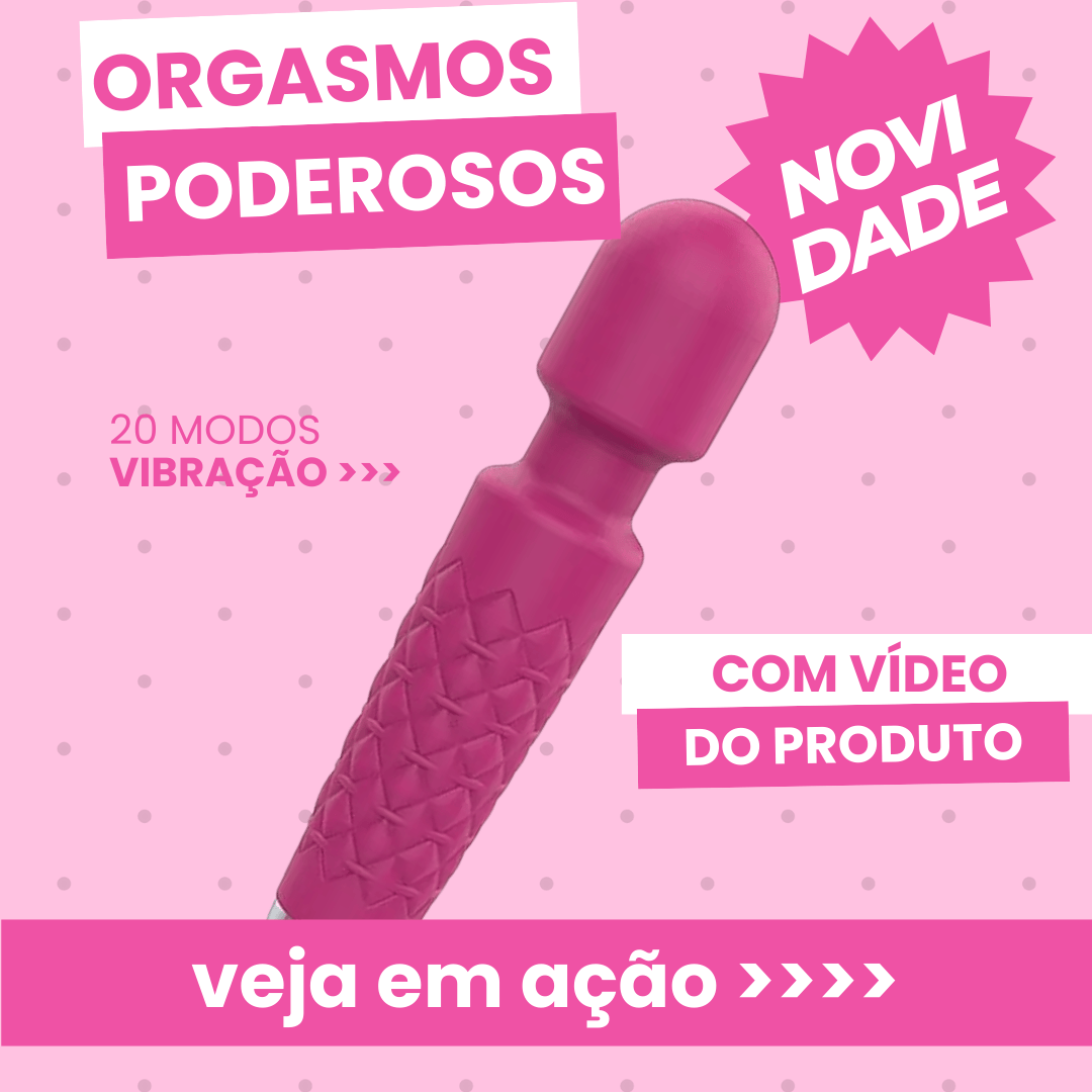 vibrador varinha mágica com 20 modos de vibração recarregável vibrador varinha mágica com 20 modos de vibração recarregável