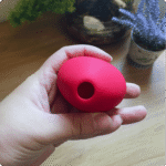 sugador estimulador de clitóris em formato de coração sandy