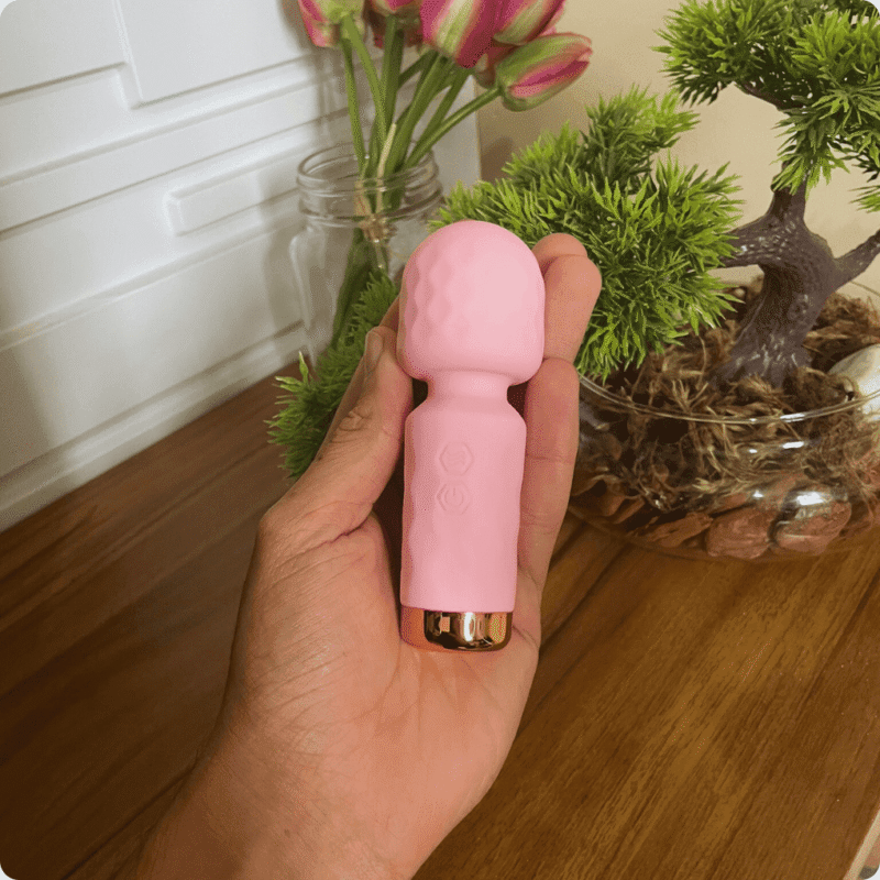 lily mini varinha recarregável 10 modos de vibração