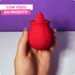 vibrador com estimulador de clitóris em formato de língua