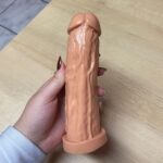 pênis prótese realistica 18 x 5cm maciço