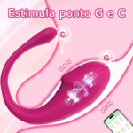 vibrador de casal spacy controle por app à distância