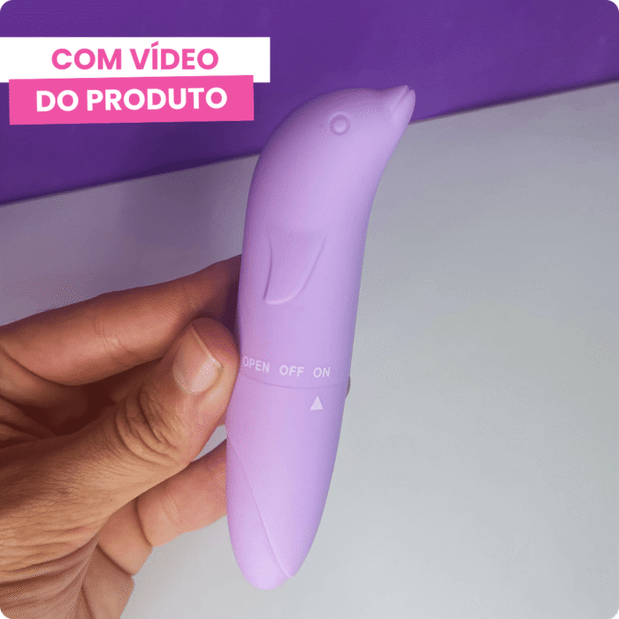 vibrador golfinho ponto g aveludado