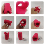 prótese peniana realista com vai e vem, aquecimento e controle remoto (14,5 cm) (cópia)