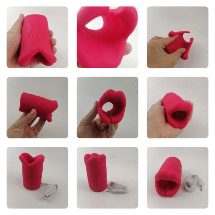 prótese peniana realista com vai e vem, aquecimento e controle remoto (14,5 cm) (cópia)