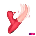 vibrador estimulador de clitóris em formato de língua