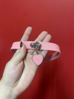 coleira com guia de corrente sado