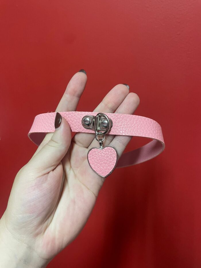 coleira com guia de corrente sado