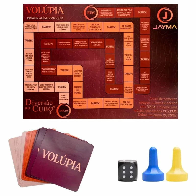 jogo de tabuleiro sensual volúpia jogos para casais