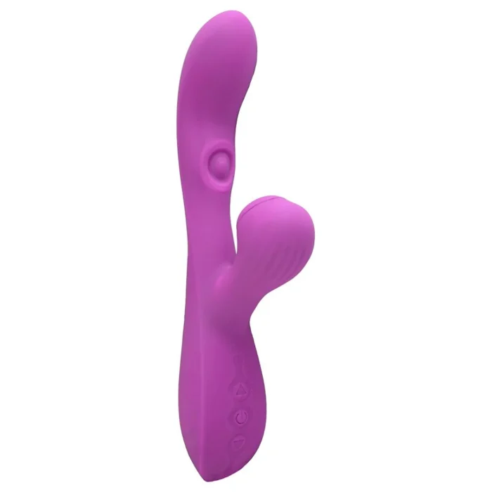 vibrador ponto g com sugador de clitóris e 10 pulsações licker
