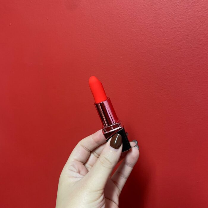 vibrador em formato de batom discreto