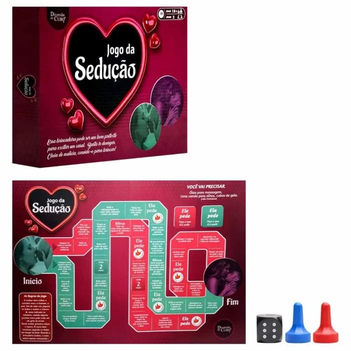 Jogo da Sedução - Jogo Tabuleiro para Casal - Imagem 2